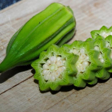 Star of David Okra